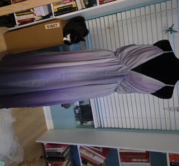 SHEIN Dresses & Skirts - SHEIN Lavender Ombre Maxi Dress